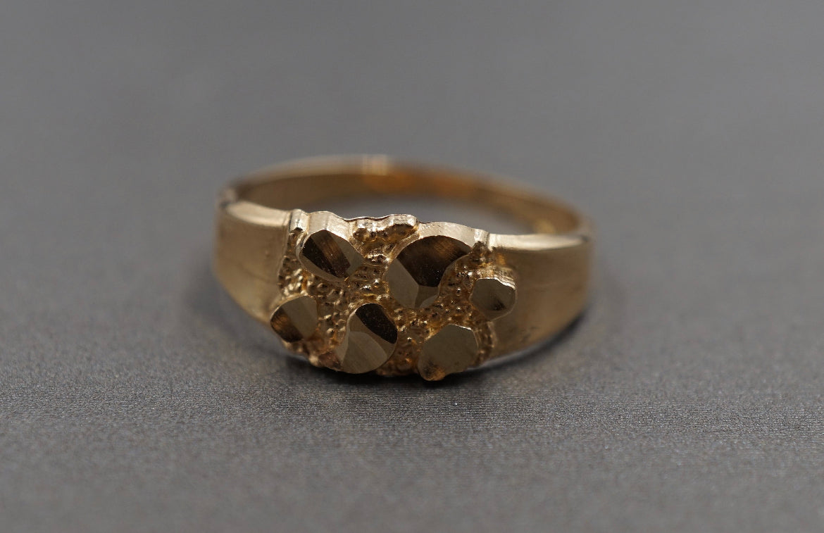 10K Gold Baby Nugget Ring