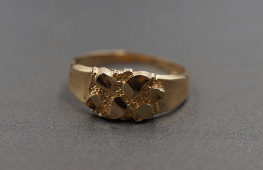 10K Gold Baby Nugget Ring