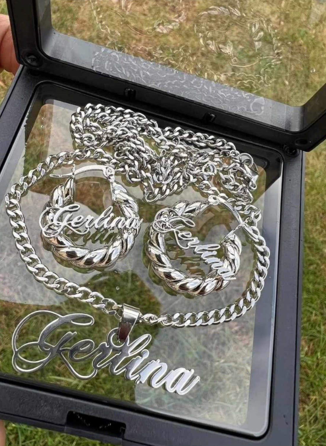 Nameplate Set - Stainless Steel