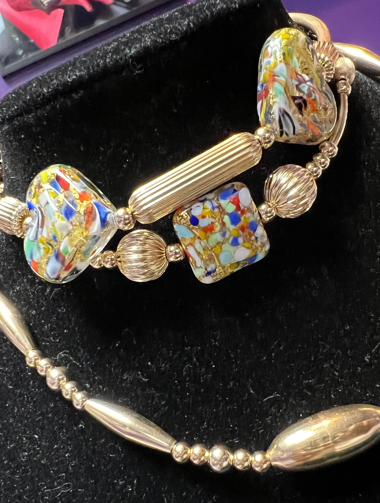 Confetti Anklet Set