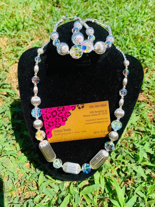 Chunky Silver Set