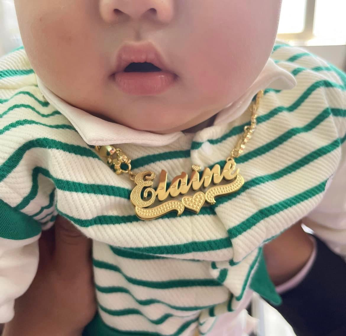 Teddy Bear 🧸 XoXo Nameplate