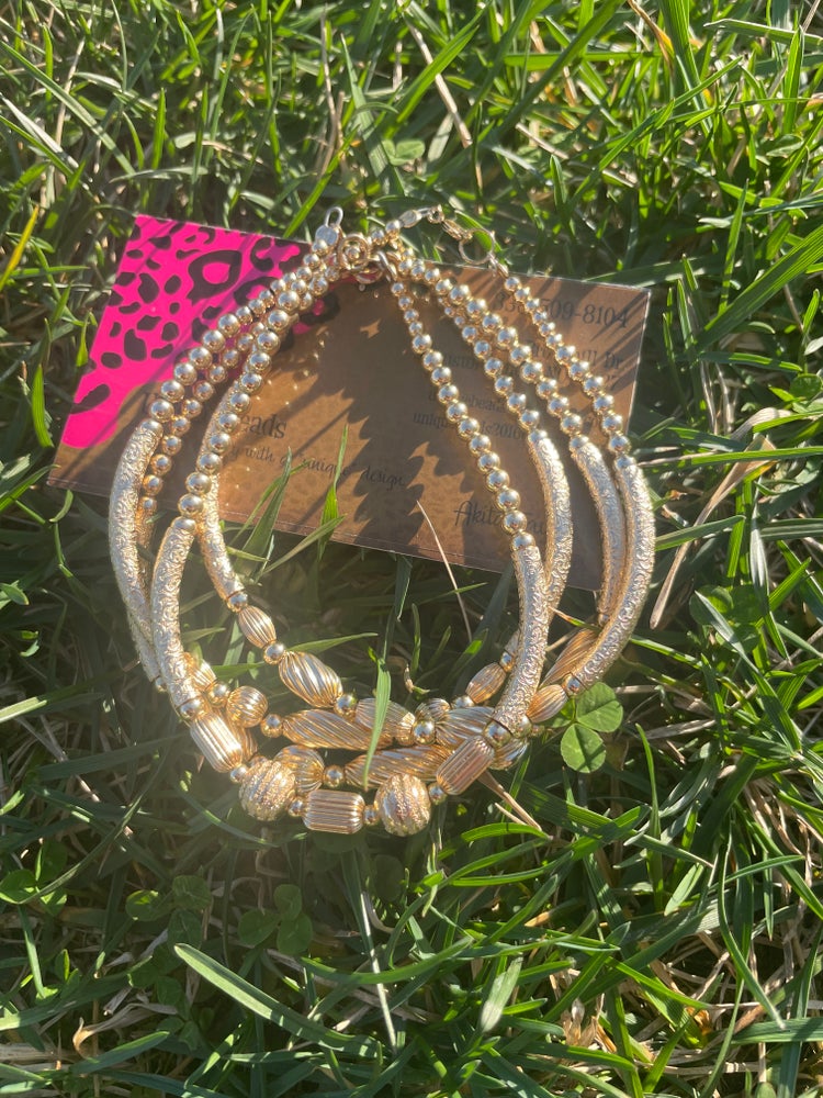All Gold Flexi Bangles