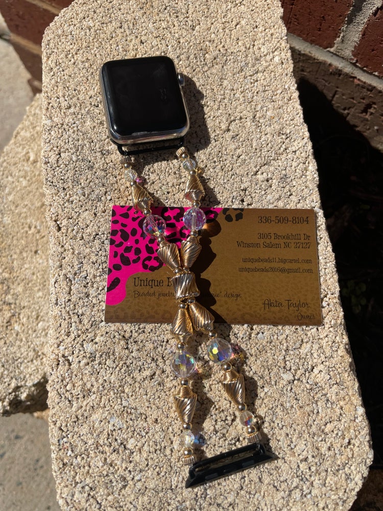 Beaded Apple Watch Band
