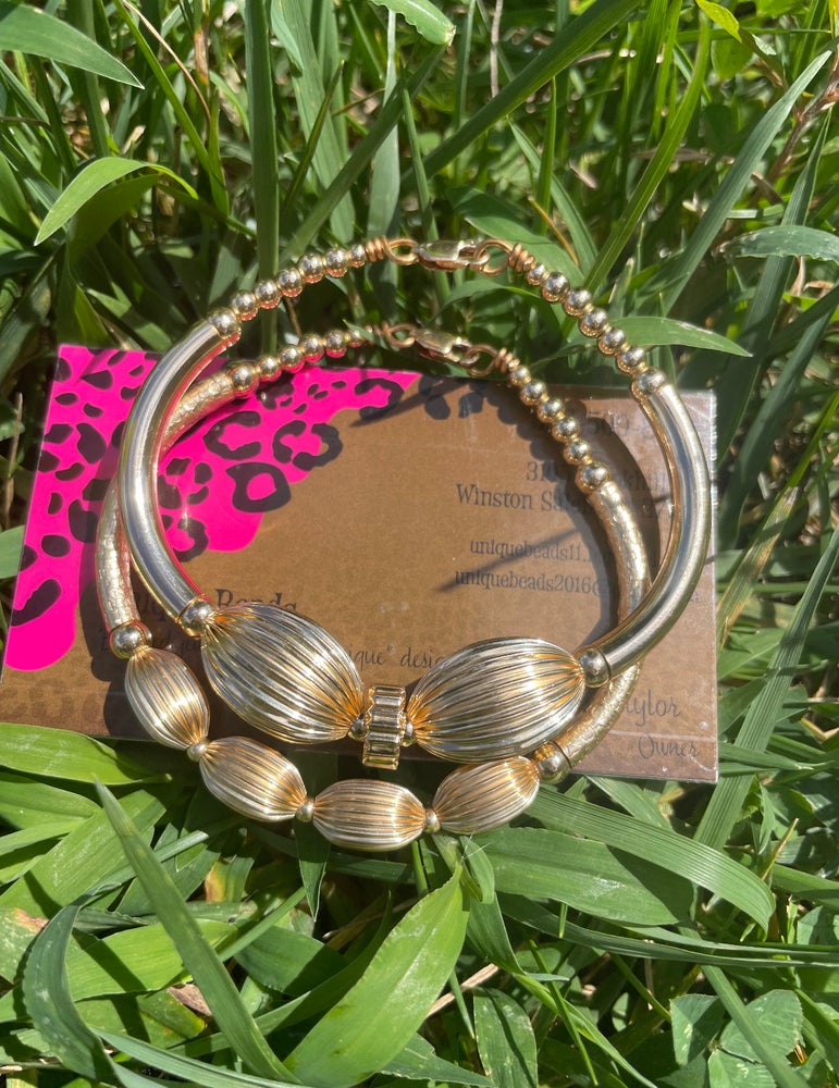 Gold Filled Bangle Set