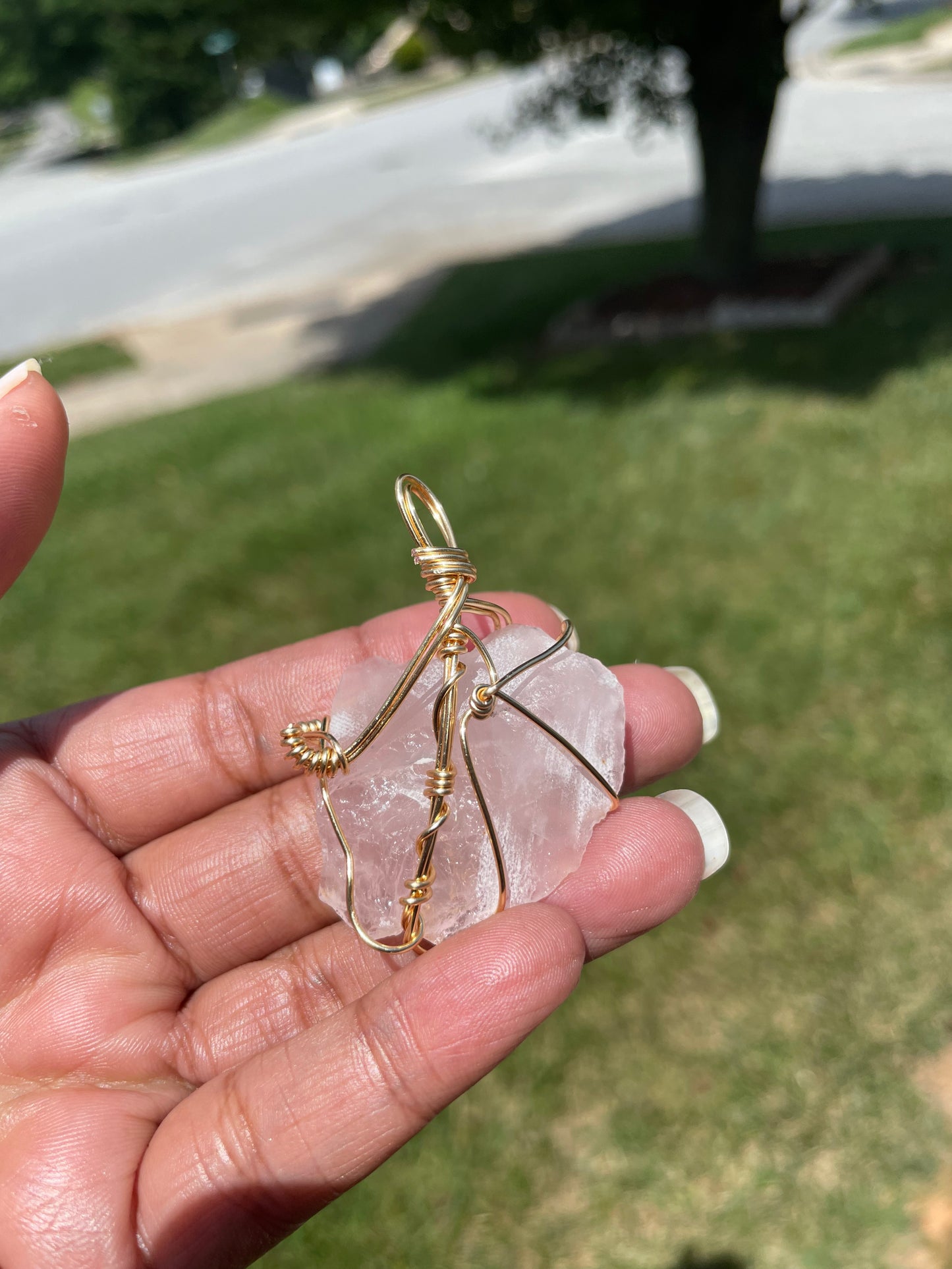 Wrapped Crystal Raw Stones/Crystals