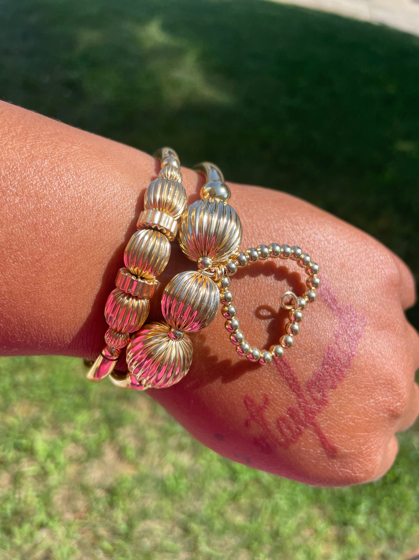 Heart ๐ Charm Bangle