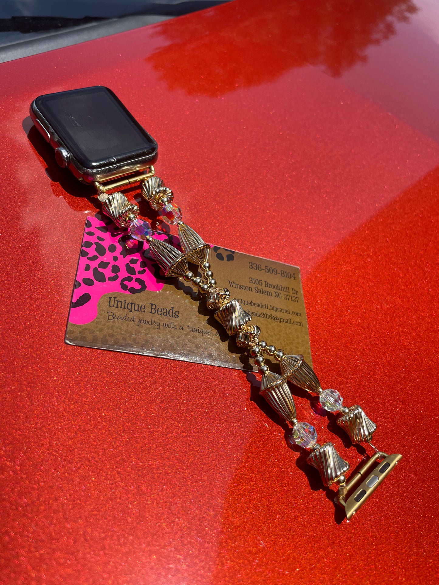 Beaded Watch Band (Apple)