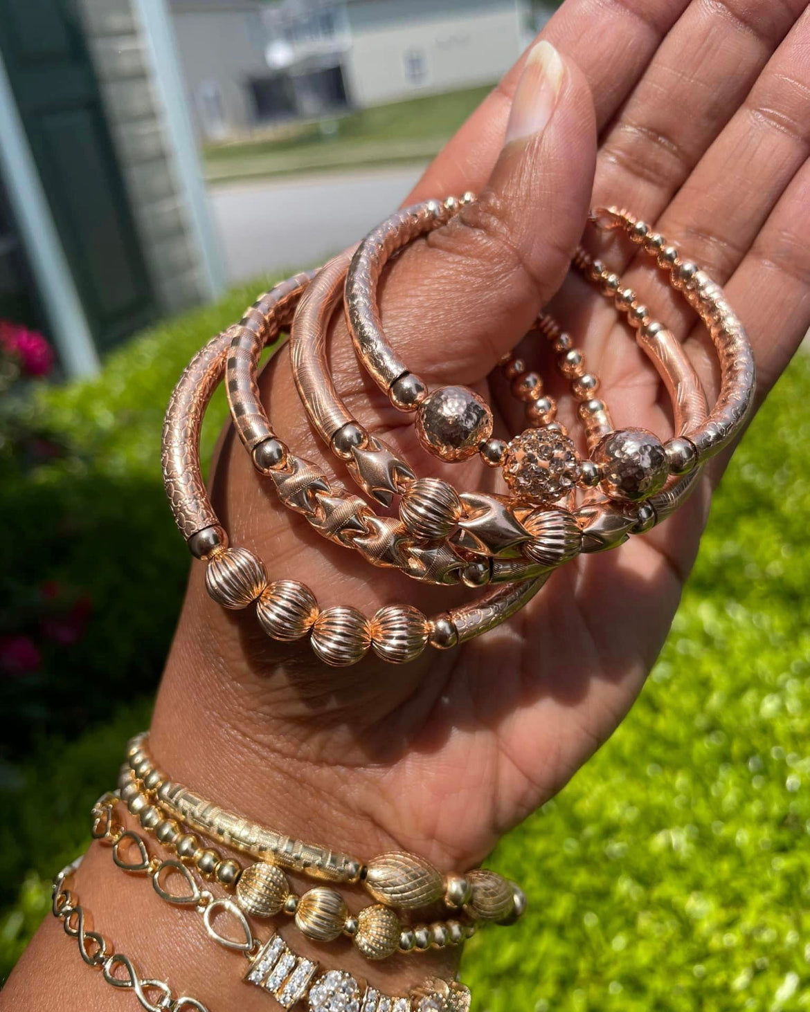 Rose 🌹 Bangle Set