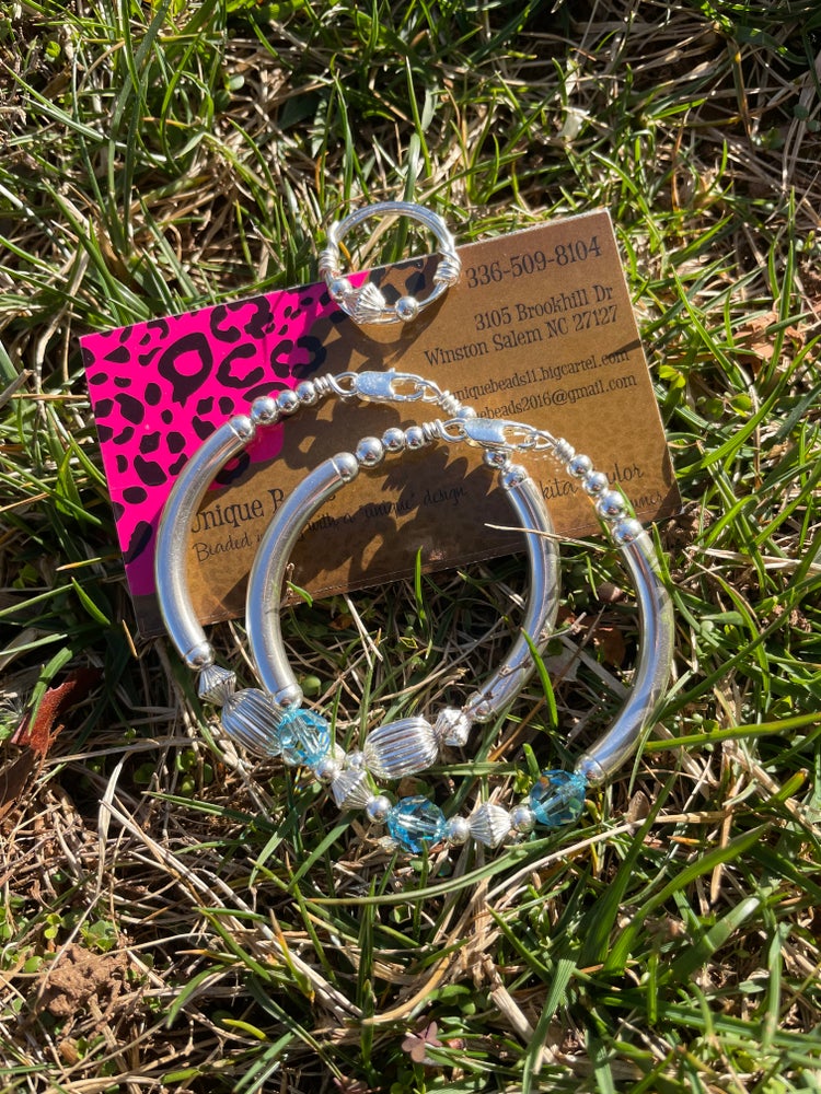 Silver Bangle Set