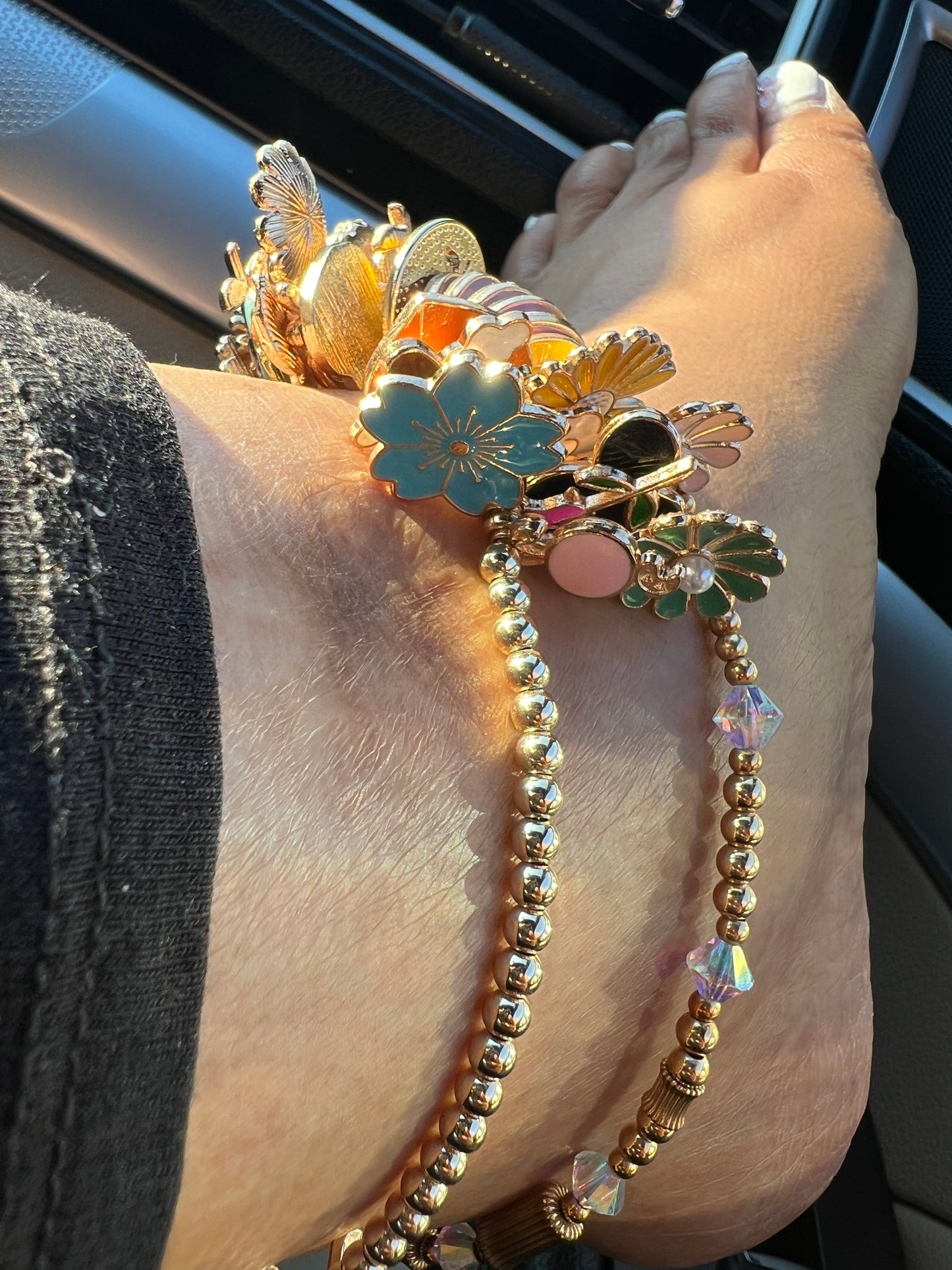 Junk Stretchy Charm Anklet
