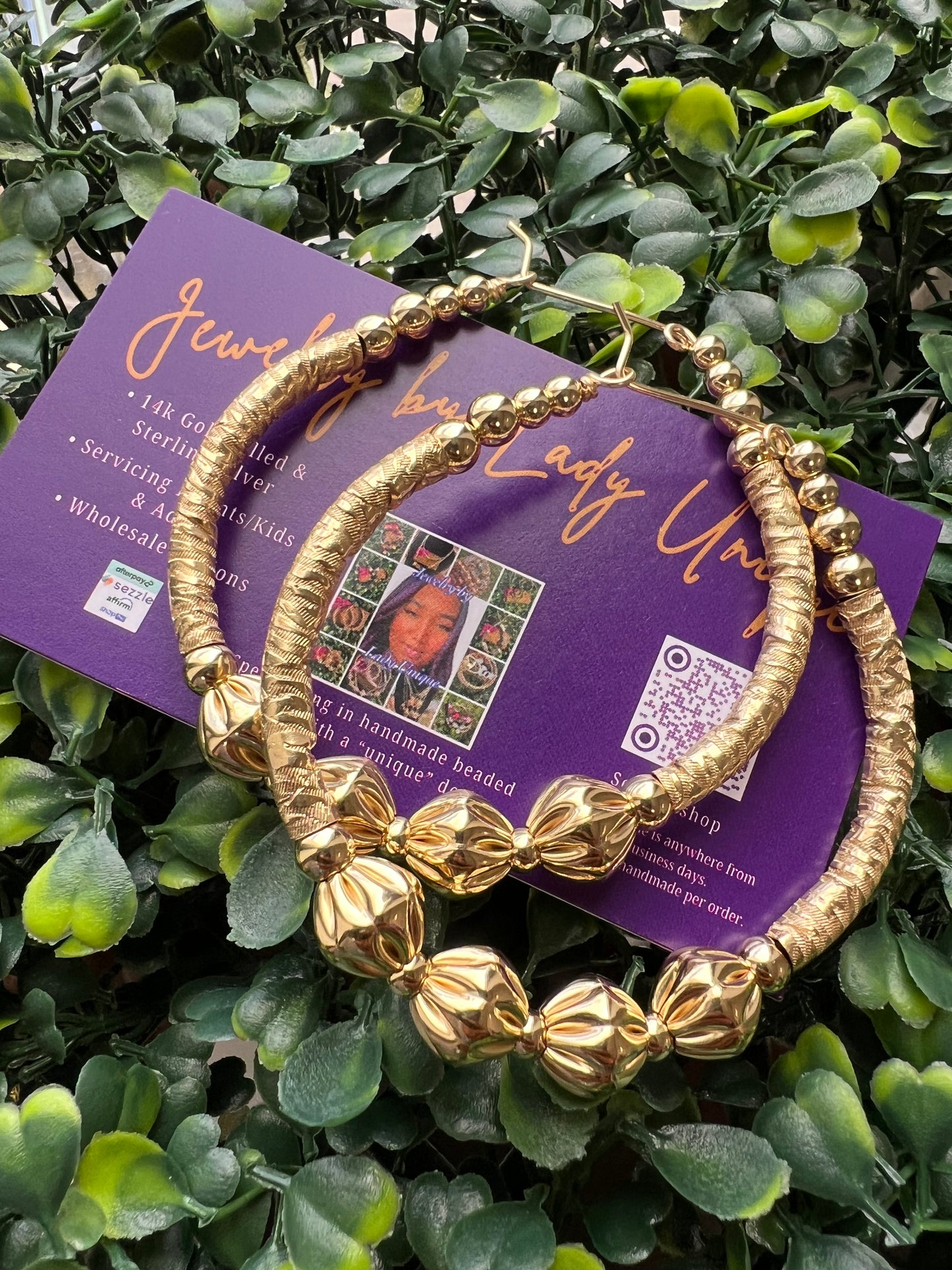 All Gold Bangle Hoops