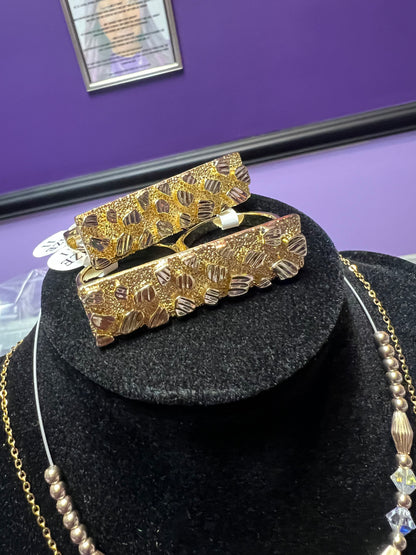 2 Finger Nugget Ring