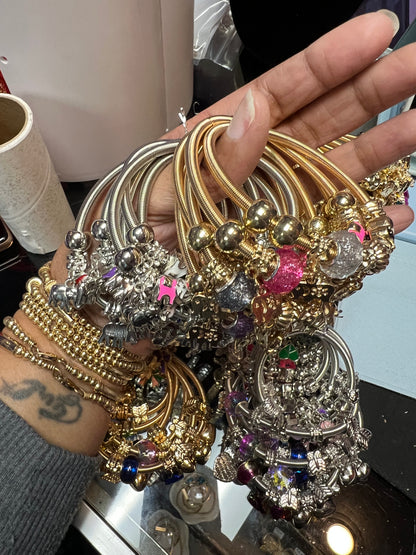 Stretchy Charm Bracelets