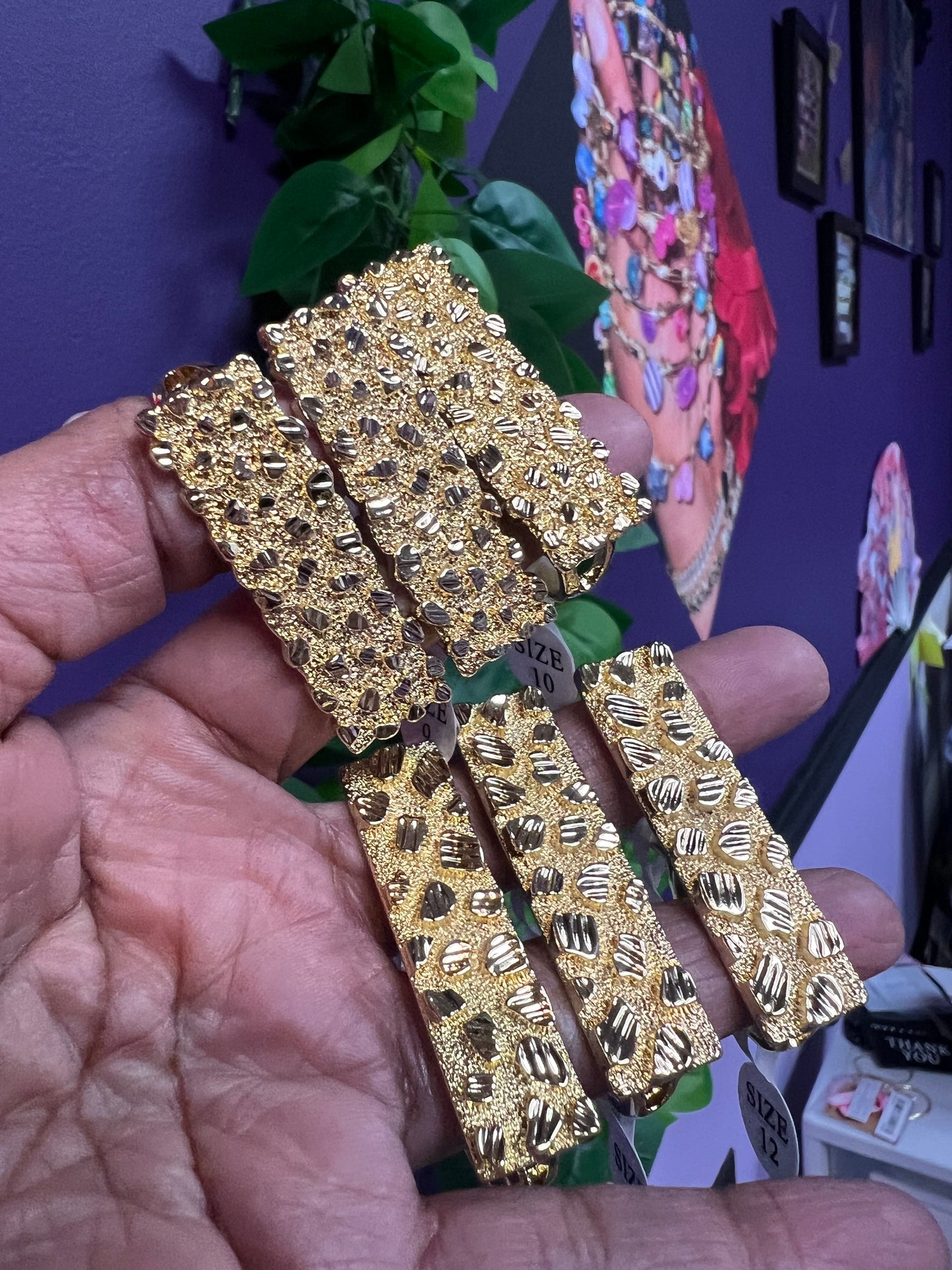 2 Finger Nugget Ring