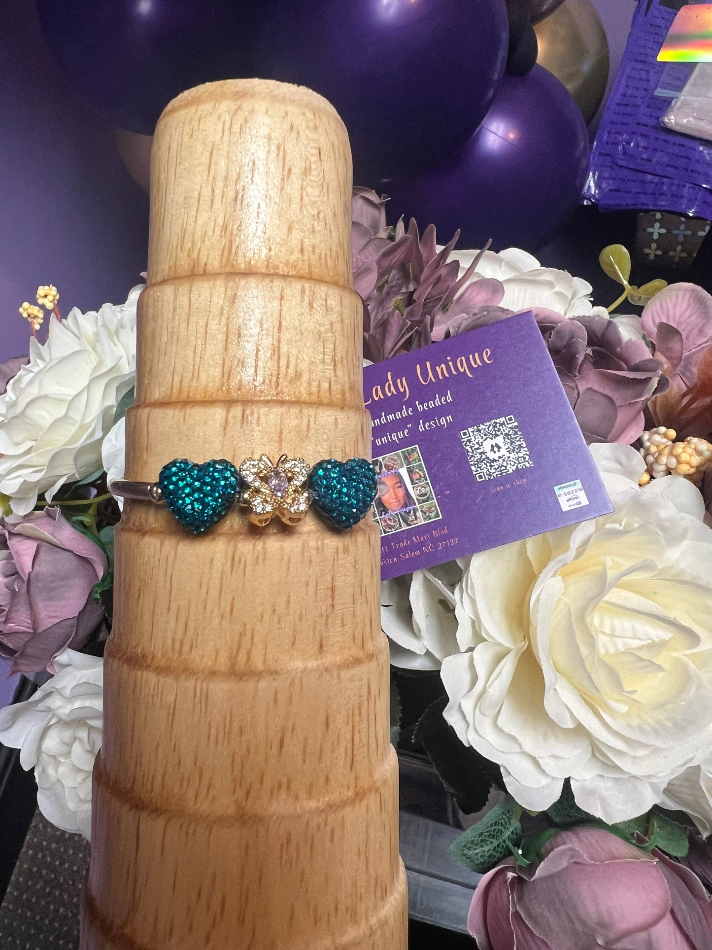 Butterfly CZ Stretch Set