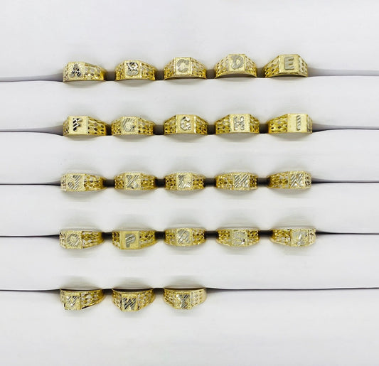 Diamond Cut 10K Ring