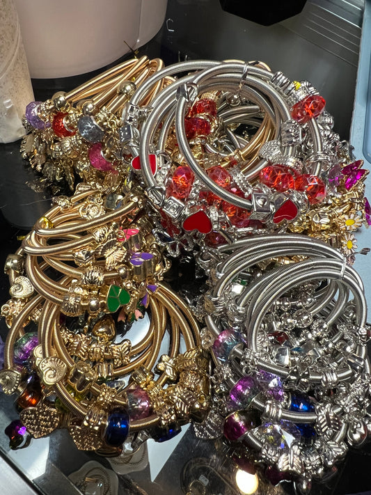 Stretchy Charm Bracelets