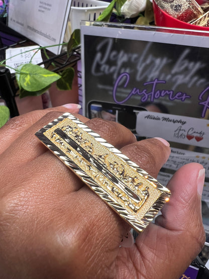 Last Supper Double Ring