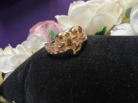 Nugget Heart Ring