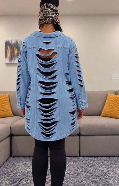 Denim Tshirt Dress