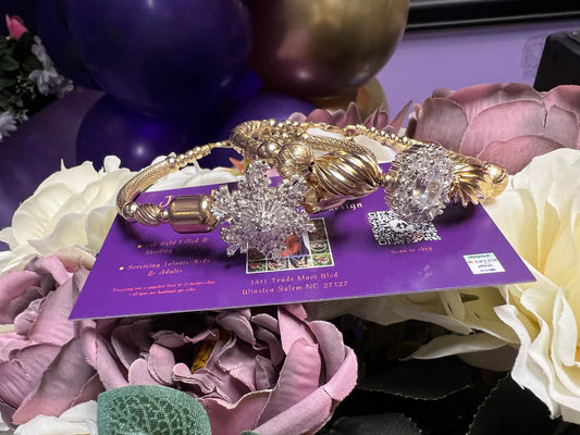 CZ Bangle Set