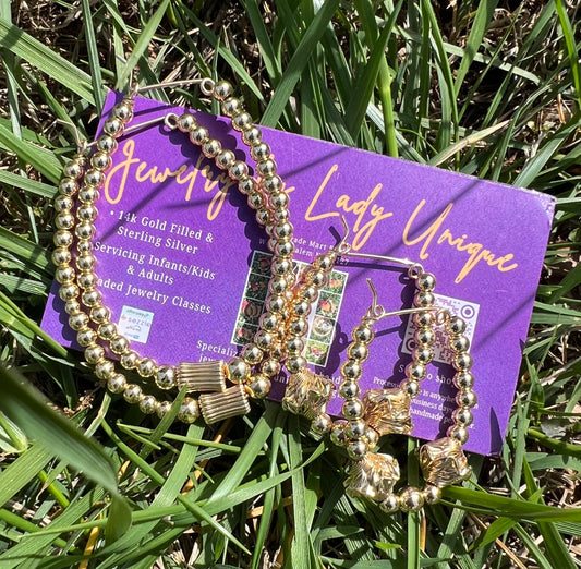 Earring Set - All Gold