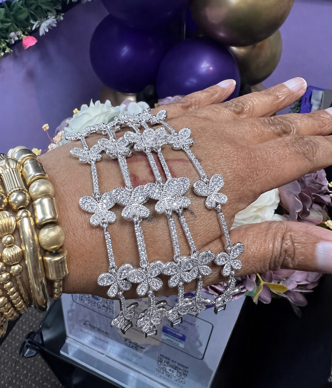 Butterfly Link Silver