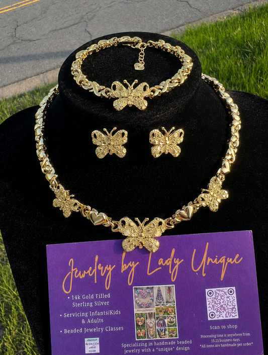 Nugget Butterfly XoXo Set