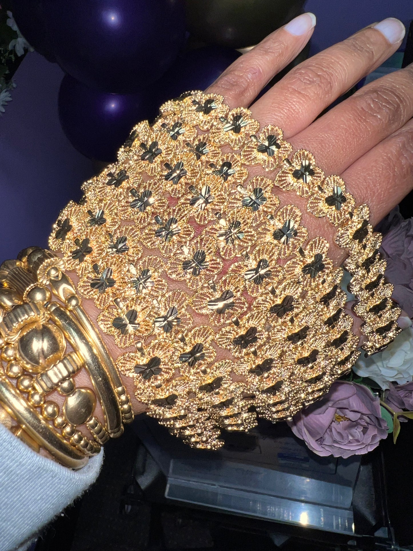 Gold Chunky Butterfly