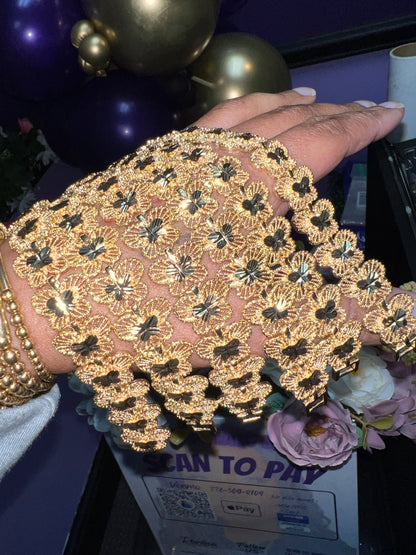 Gold Chunky Butterfly