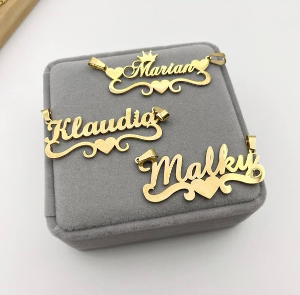Gold Filled Nameplate