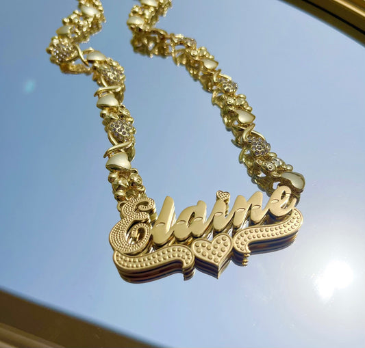 Teddy Bear 🧸 XoXo Nameplate