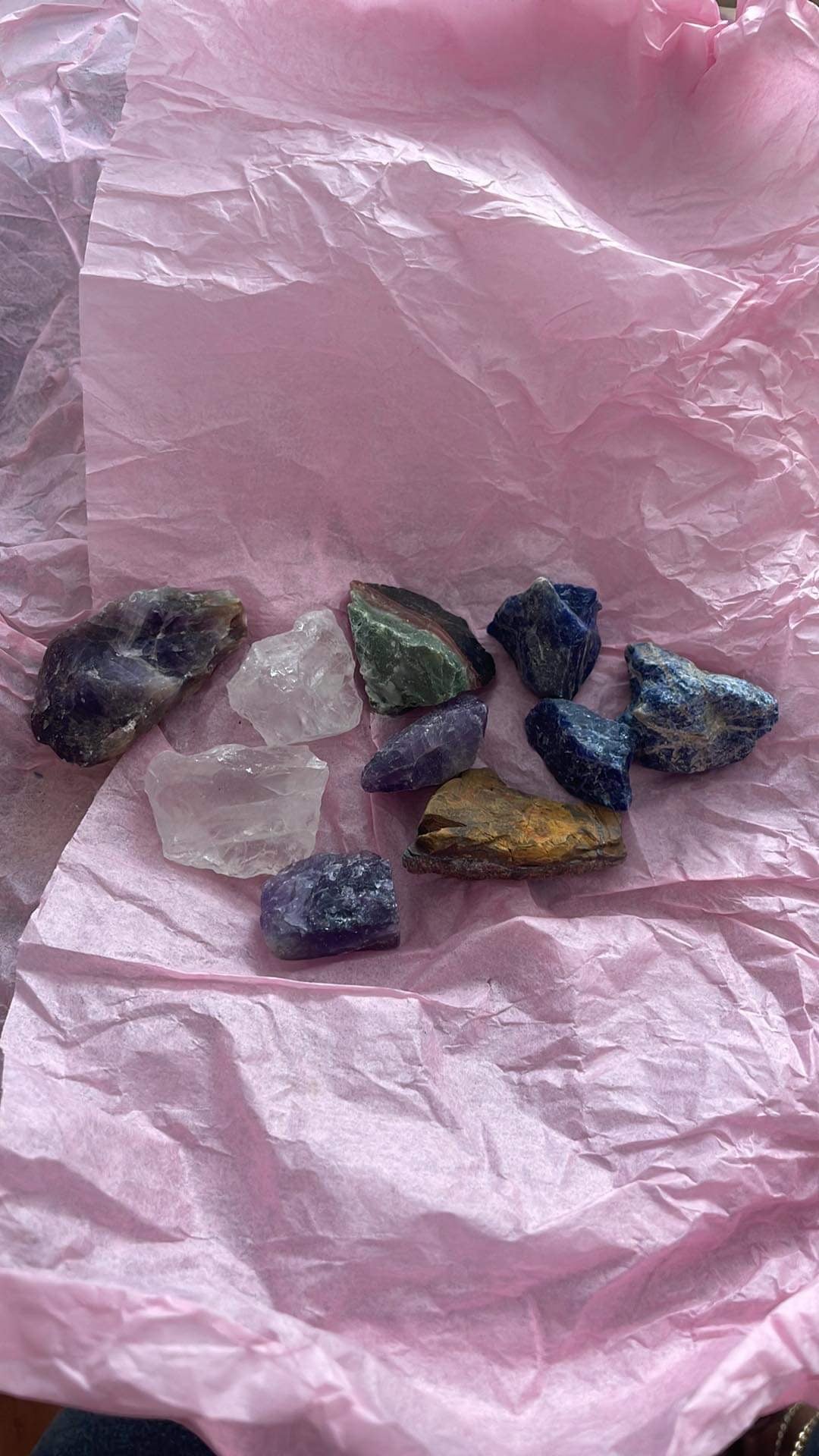 Provide your own stones/crystals for wrapping