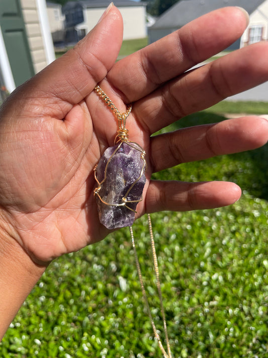 Wrapped Crystal Raw Stones/Crystals